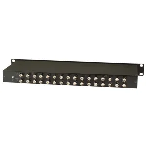 16-Port Video Lightning and Surge Protection, Rack Mount. TVI,AHD,CVI,CVBS