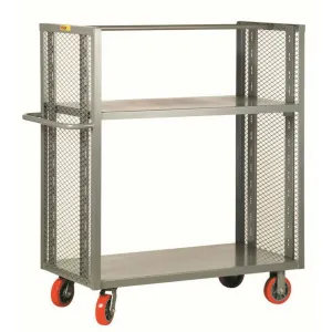 2-Sided Adjustable Shelf Truck (2 Shelves)