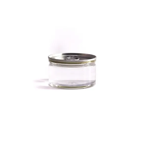 400ml Plastic Tub Can with Aluminium Lid Tuna Container
