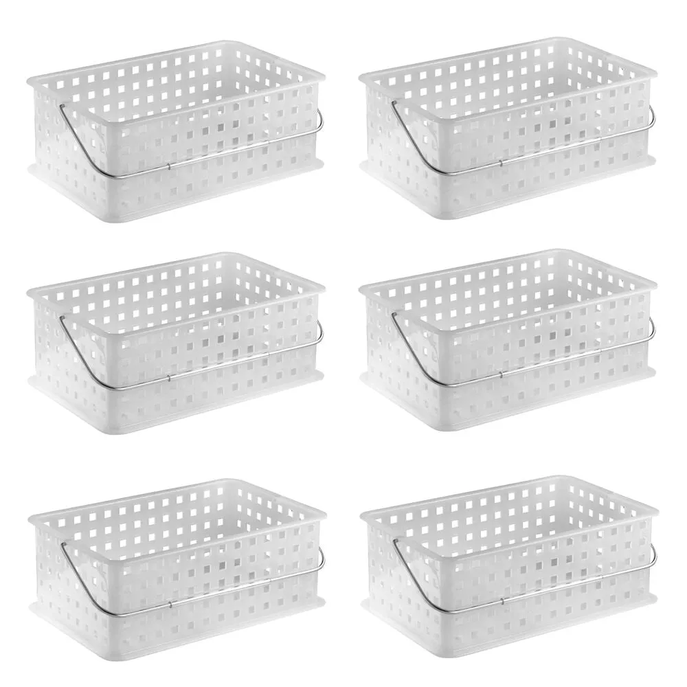 iDesign Spa Medium Basket in Clear Frost