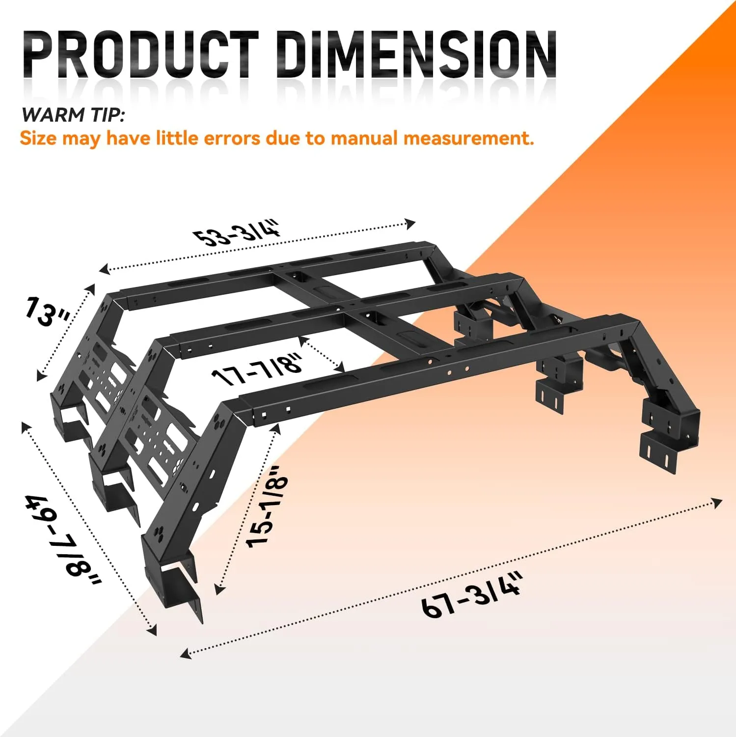 Overland Truck Bed Rack for Ford F150 & Raptor