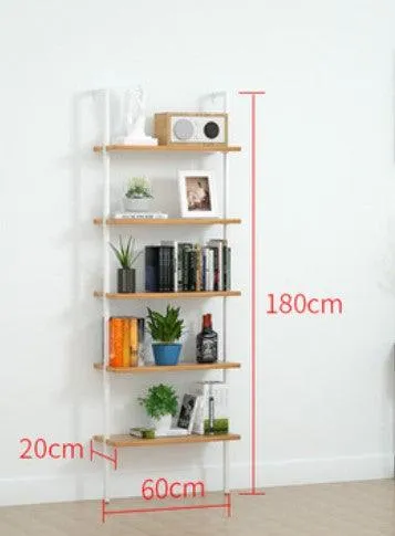 Wall Mount Industrial Solid Wood Display Shelf | MATEO